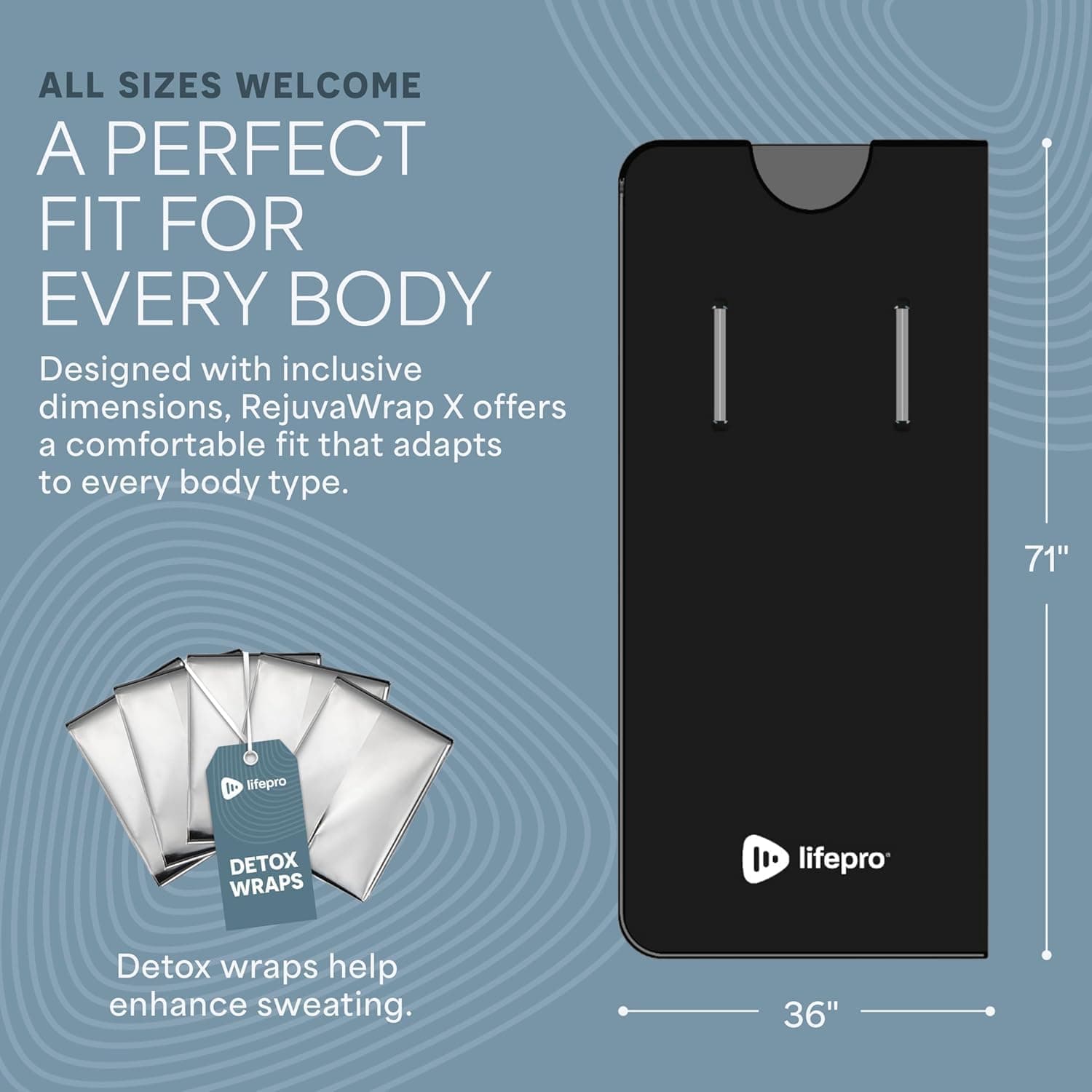 LifePro RejuvaWrap Infrared Sauna Blanket thumbnail 7