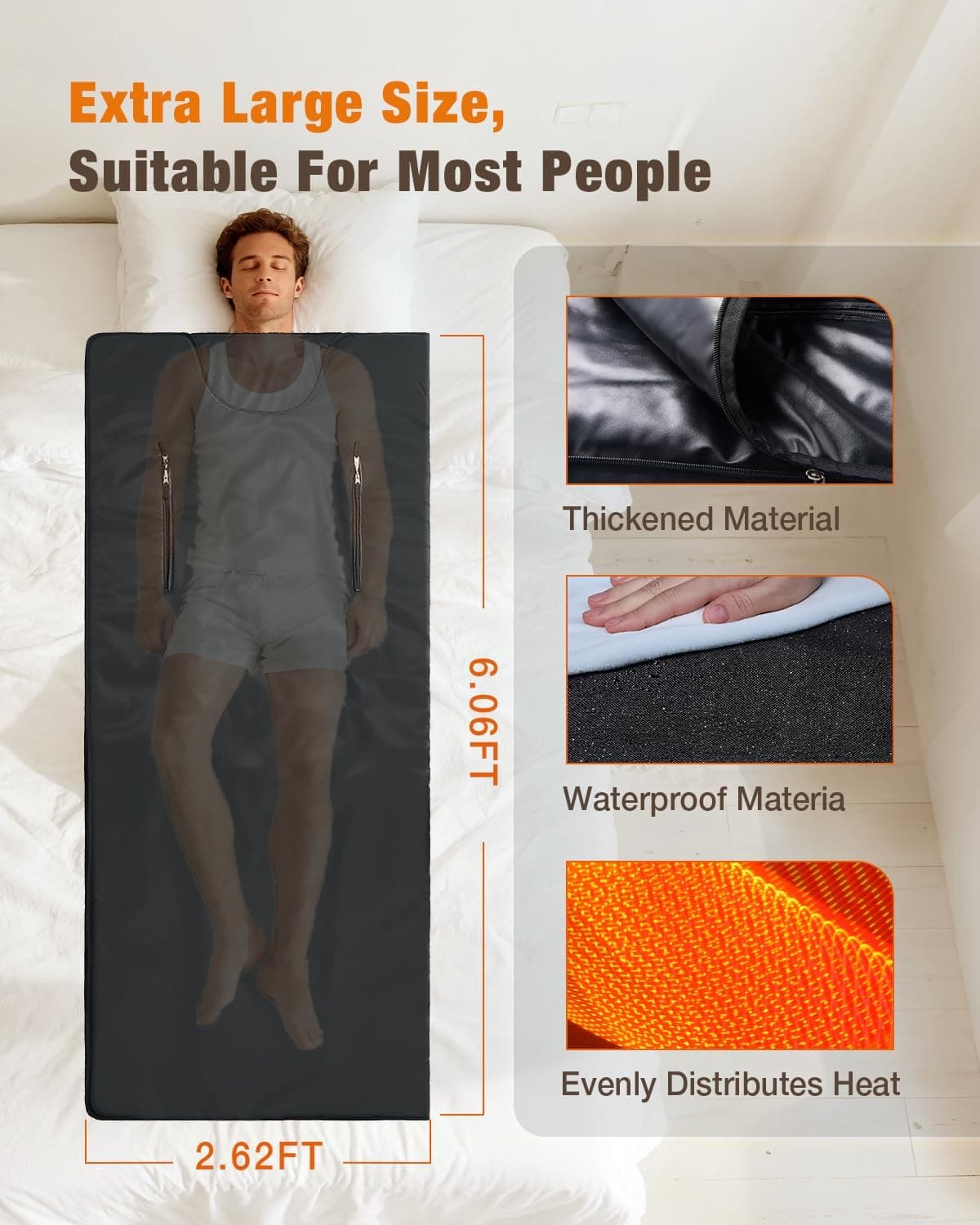 Noerishia Portable Infrared Sauna Blanket thumbnail 9