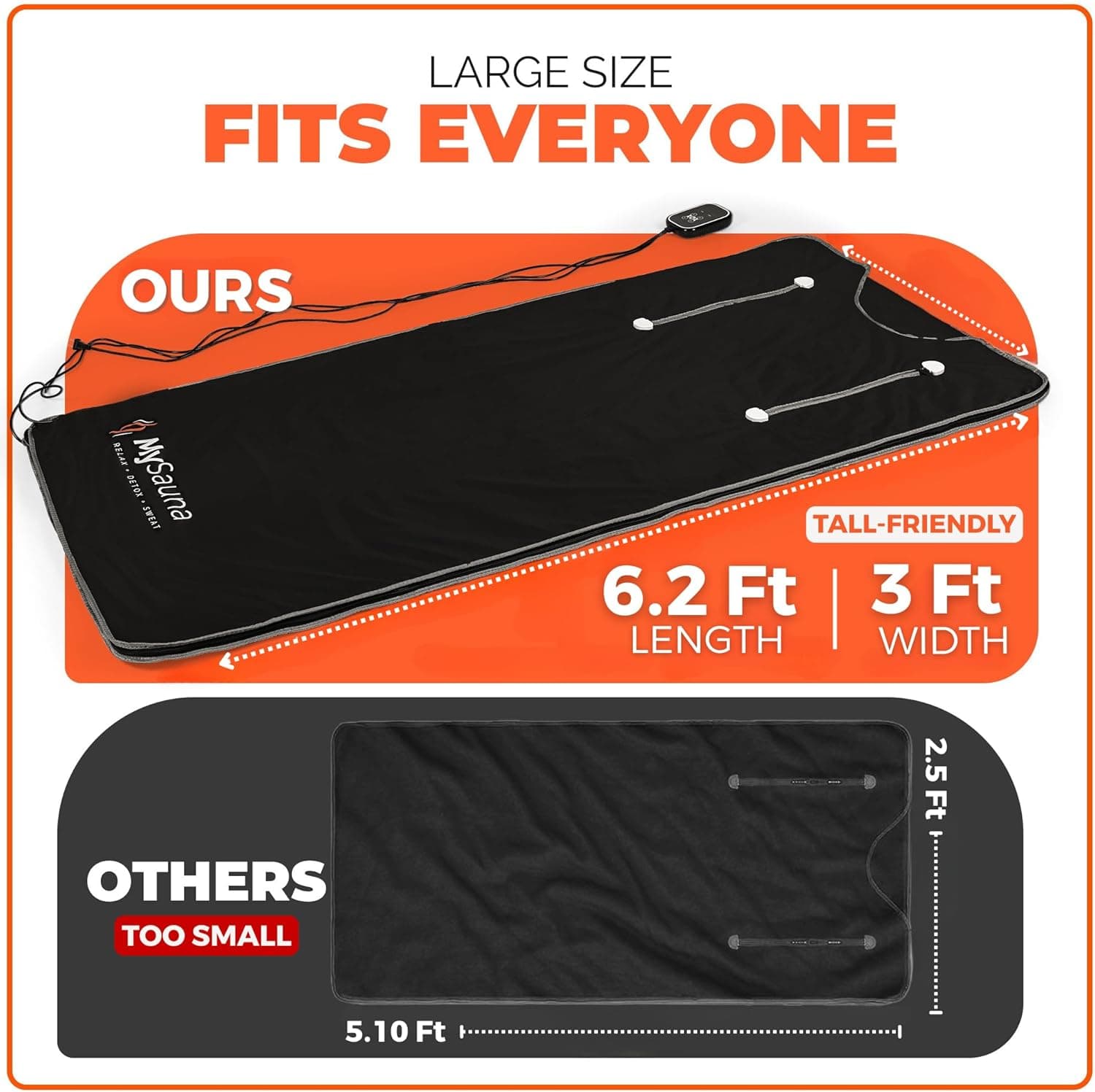 MySauna XL Infrared Sauna Blanket thumbnail 3