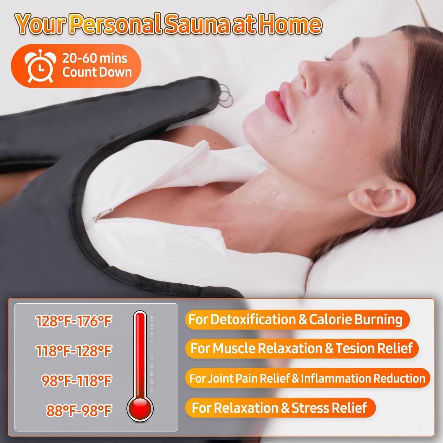 Cransidium Portable Sauna Blanket thumbnail 3