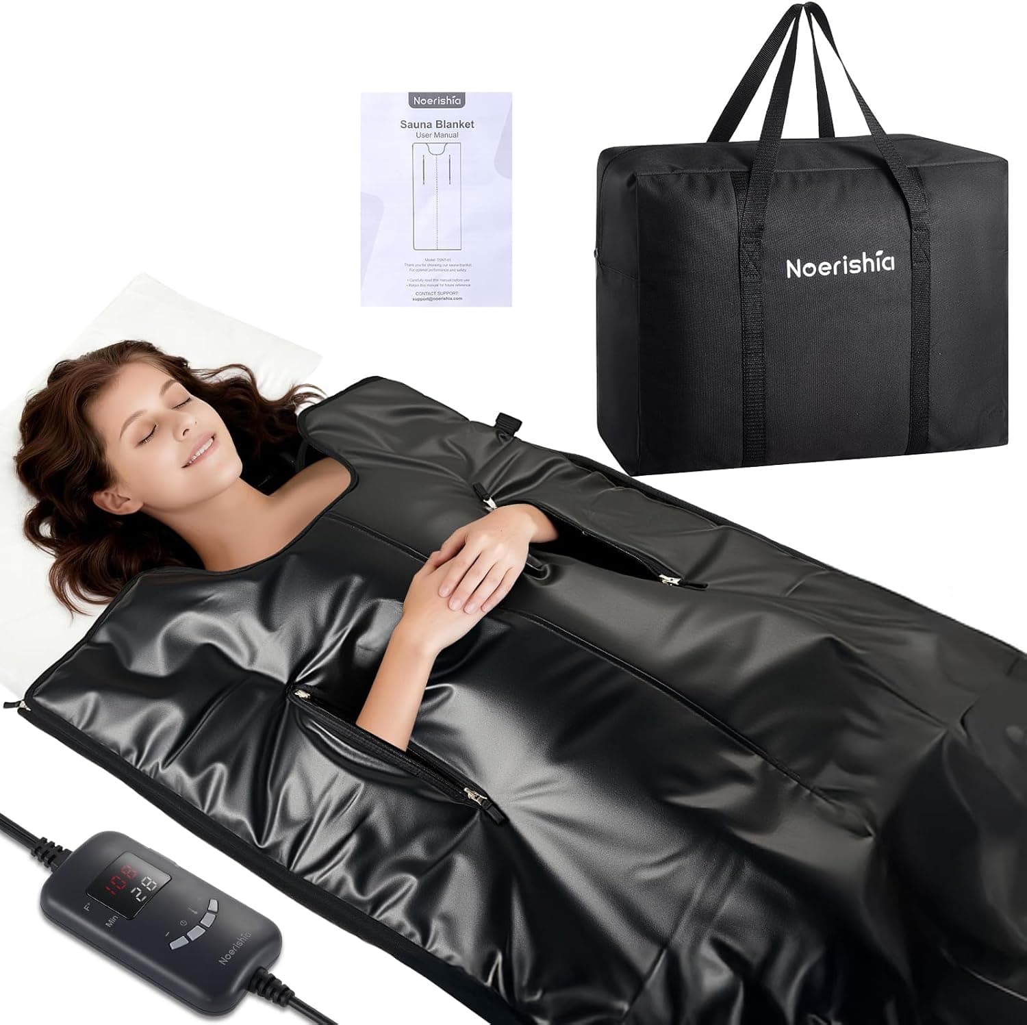 Noerishia Machine Washable Sauna Blanket