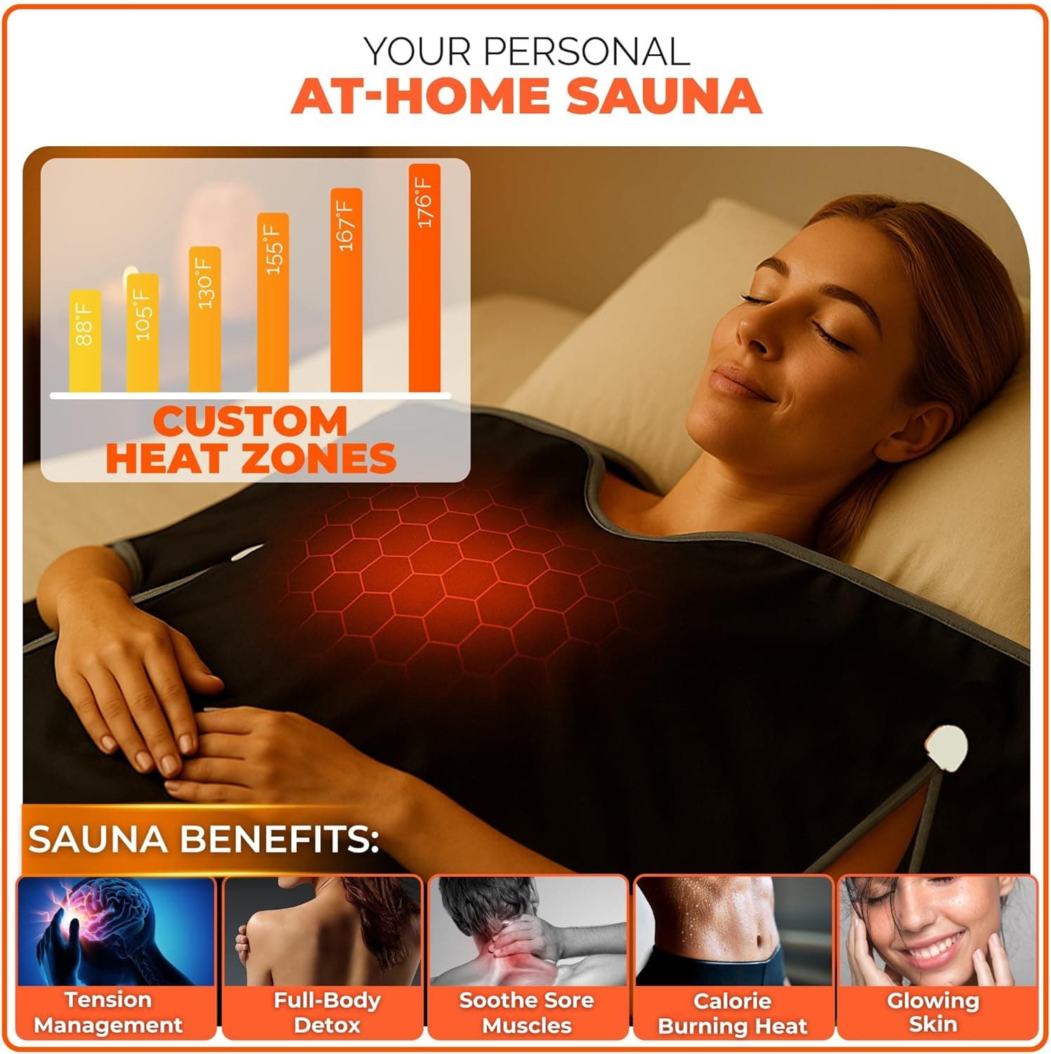 MySauna XL Infrared Sauna Blanket thumbnail 4