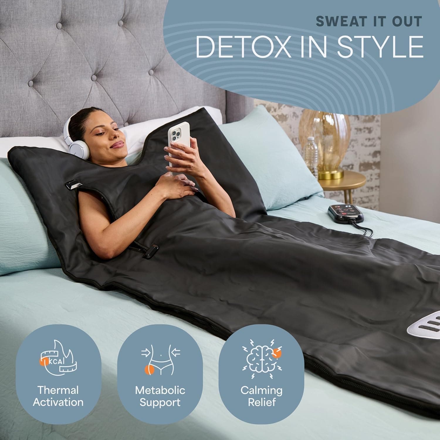 Sauna Blanket Before and After - Real Results After 30 Days