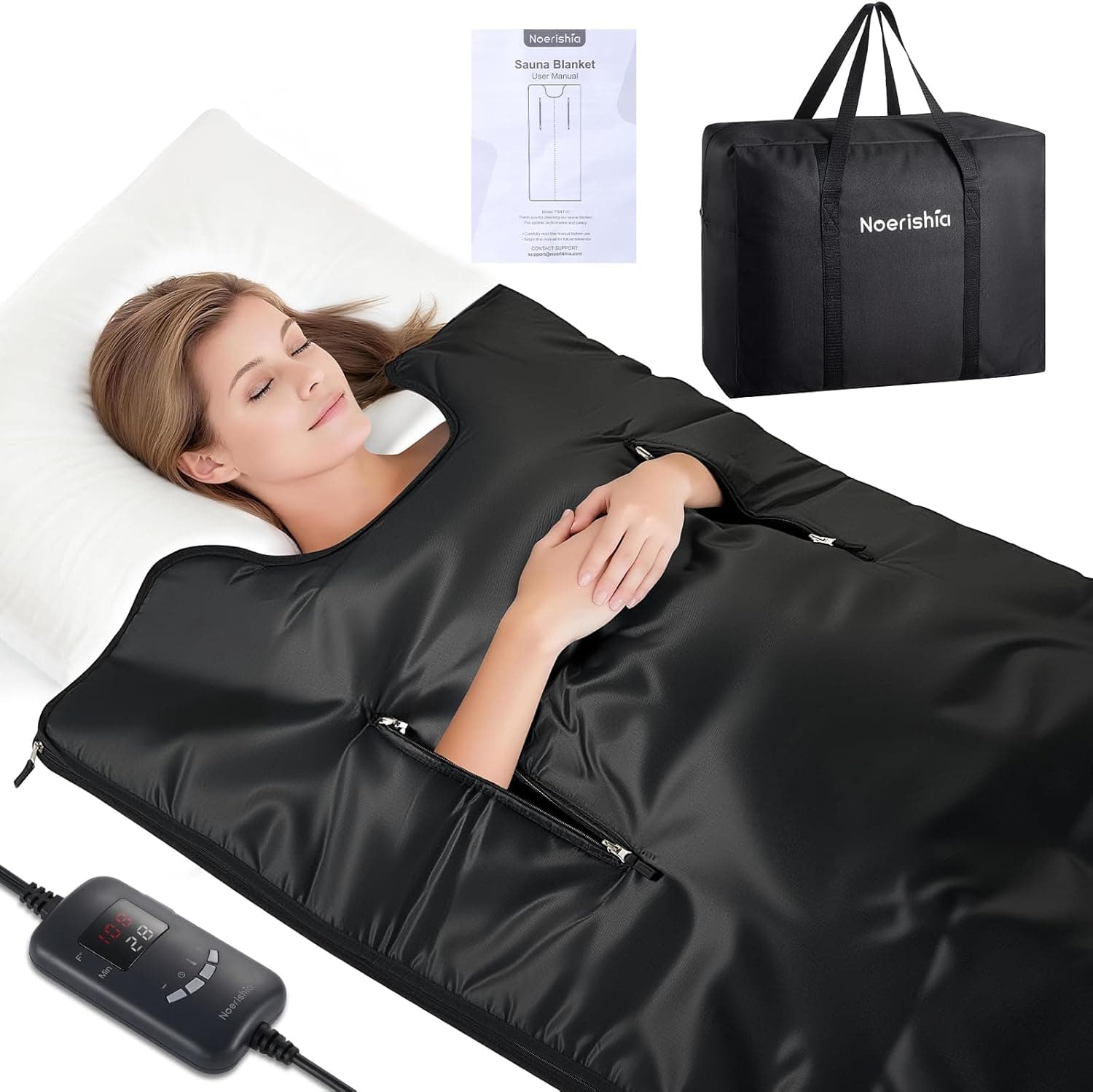 Noerishia Portable Infrared Sauna Blanket